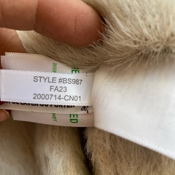 J.Crew Sweater Lady Jacket Brushed Yarn Ivory Navy Size M - Picture 7 of 10